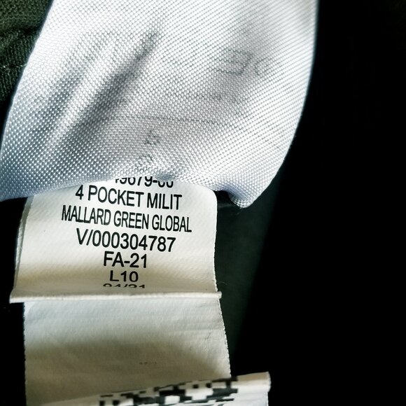 Banana Republic Factory Four Pocket Military Jacket – Mallard Green - Sz S - Picture 8 of 10